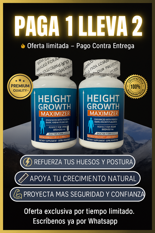 2X1 Height Growth Maximizador De Altura